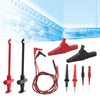 Multimeter Test Leads Kit Crocodile Clip Banana Plug Probe for
