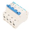 Circuit Breaker 4P MCB DIN Rail Mount Protection Switch 400V