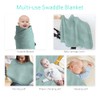 Knirose Swaddling Cloth Baby Muslin Baby Blanket Swaddle 120 x