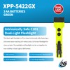 Nightstick XPP-5422GX Intrinsically Safe Dual-Light Flashlight, Green/Black