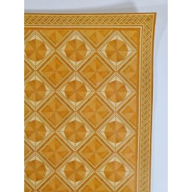 World & Model Dollhouse Faux Wood Flooring Heavy Paper Sheet 1:12 Scale Miniature WM34482F