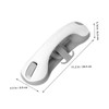 ORFOFE 2pcs Slip Handrails Non-Slip Bathroom Grab Bars Shower Door