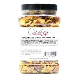 Candy Retailer Honey Mustard Pretzel Pieces 1 lb