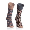 Funny socks with motif for men and women - multicoloured,
