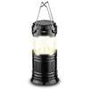 Technical Pro OL4B Rechargeable Outdoor Camping LED Lantern, Black