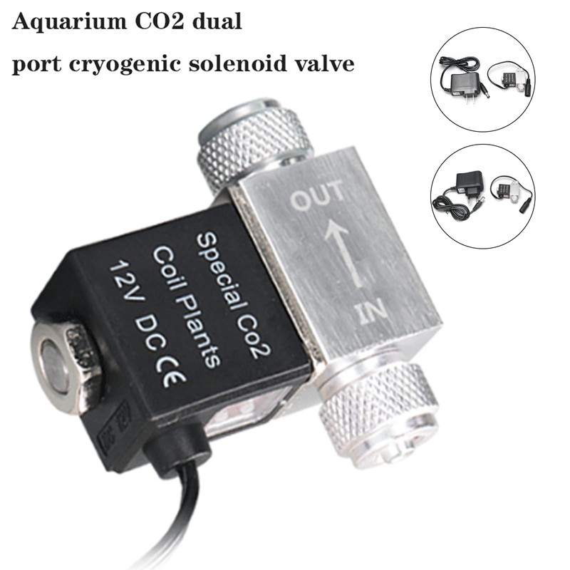 PAKASEPT CO2 Solenoid Valve System Aquarium Solenoid Valve DIY Automatic
