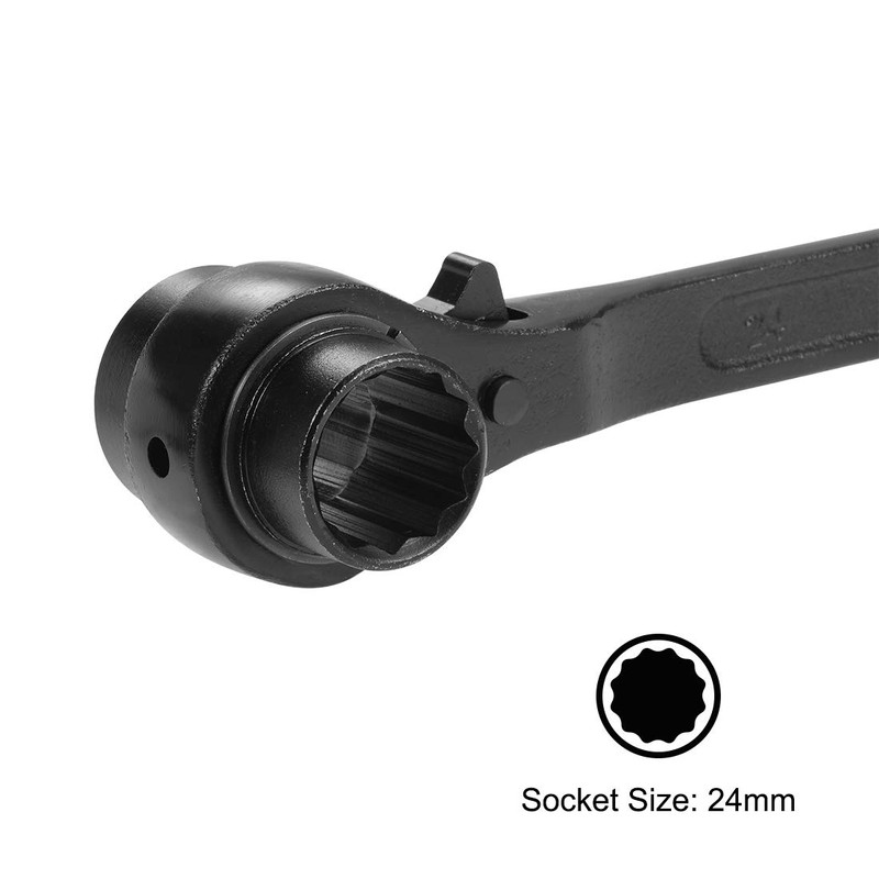 sourcing map 24 x 30 mm 12 Pin Scaffolding Podger