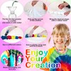 ZPQAODI 38 Colours Tie Dye Kit for Dyeing Fabric and