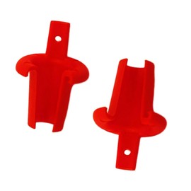 ARYEIELLSOW 02-55035 Anti-Short Bushing 5/16 Inch FMC,AC Cable Bushing for 14/2,12/2 AC Wire,Plastic(80 Packs)