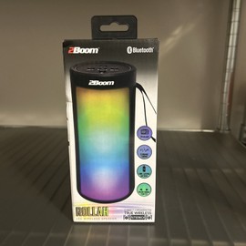 2Boom Rollah Led Wireless Speaker  Changing Bluetooth New In Box