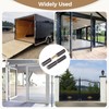 10 PCS Weldable Barrel Hinges, 2-1/4 in Weld On Door