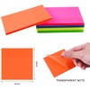 Notas Adhesivas Transparentes, Transparent Sticky Notes Resistentes Al Agua De