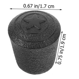 SEWACC 8pcs Non-Slip Chair Leg Caps Rubber Floor Protectors for Hardwood Floors Sturdy Furniture Leg Covers Felt Pads for Home and Office Use