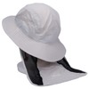 Nanga NA2221-3B501 Nylon Tusser Sun Shade Hat, Black