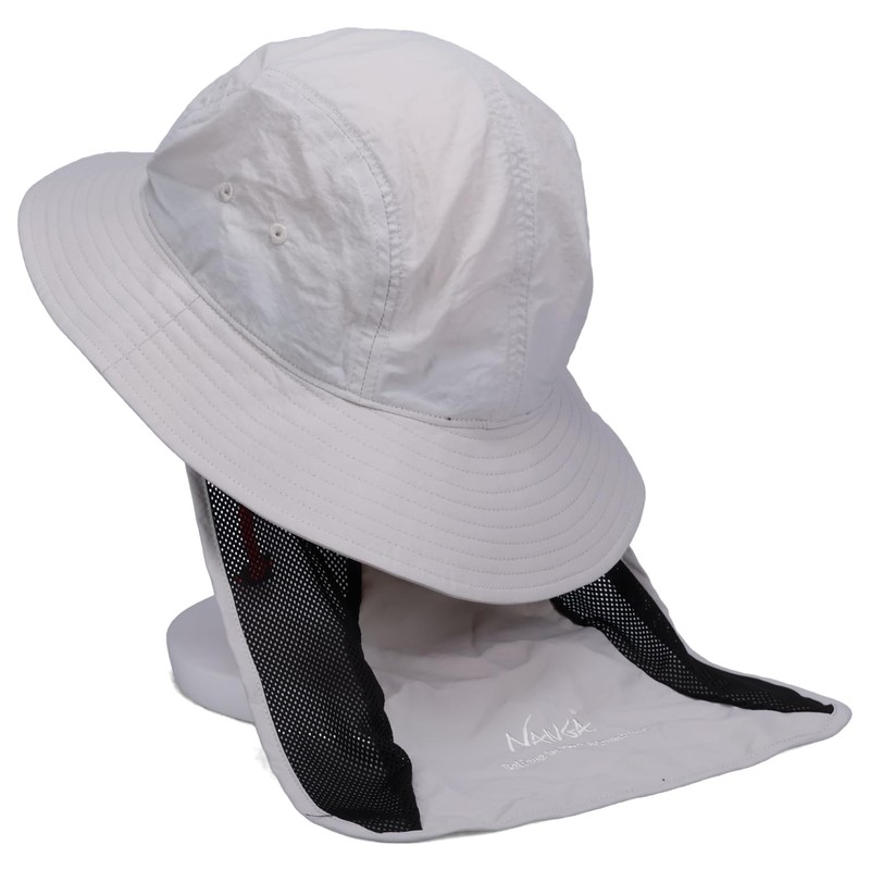 Nanga NA2221-3B501 Nylon Tusser Sun Shade Hat, Black