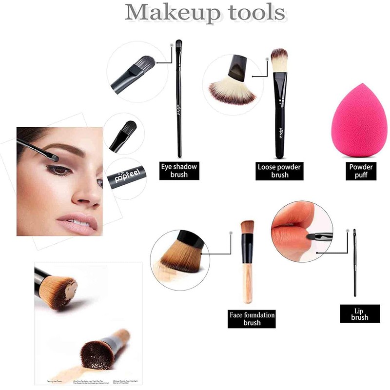 Kit de Maquillaje Profesional, Juego de Maquillaje Paleta de Sombras