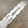 Dual Notched Guitar Neck Straight Edge for Bass 30.00"/34.00” -