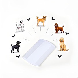 White Head Hair Comb, Double Sided Fine Tooth Comb, Flea Lice Comb Pet dog Flea Plastic Hair Remove Lice Brush Combs for Dandruff Removal, for Adults and Children