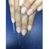 YIMART 600pcs Acrylic Medium Long Stiletto Nail Tips Easy Coffin