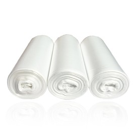 1.2 Gallon Small Plastic Trash Bags, 4.5 Liters Clear Wastebasket Liners Garbage Bags for Bathroom, 150 Counts