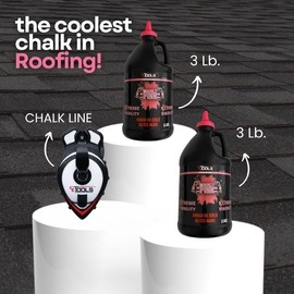 CE TOOLS COMBO 1 Unit SnapBack® Chalk Line with Releasable Tip and 2 Unit 3LB Manly Pink EXTREME VISIBILITY Marking Chalk-Made in US, For Chalkline, Job site Chalk, Hydrophobic, Construction use.