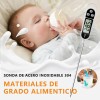 Termómetro Digital De Cocina Para Alimentos Y Carne Blanco