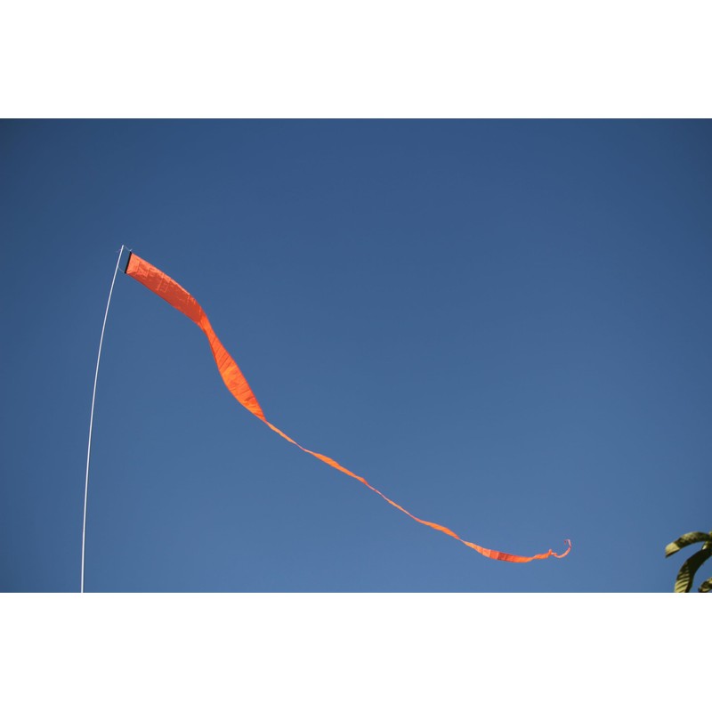 EEZ RV Products 25' Long (Orange) Wind Streamer, Great for