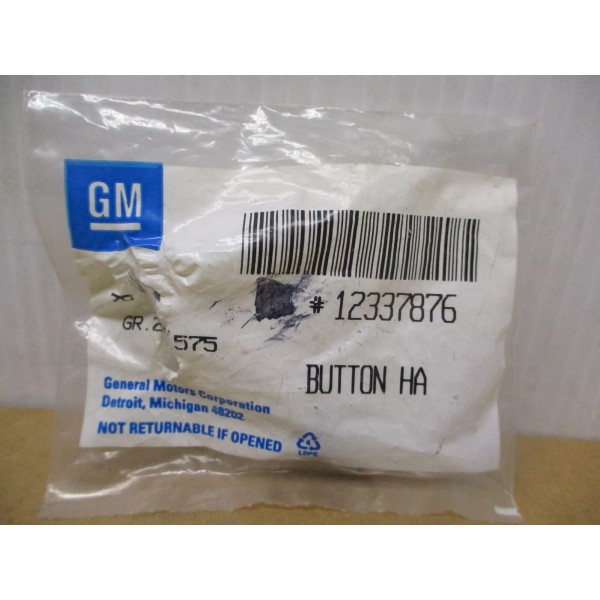 General Motors NOS GM 12337876 Button, Hazard Warning Switch 1984-96