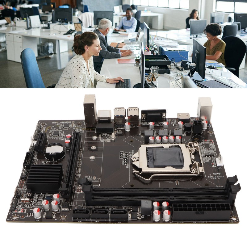 H81A Motherboard Dual Channel DDR3 Memory Support LGA 1150 Pin