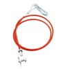 POFET Breakaway Cable for Trailers and Caravans, 1m, Blue, with