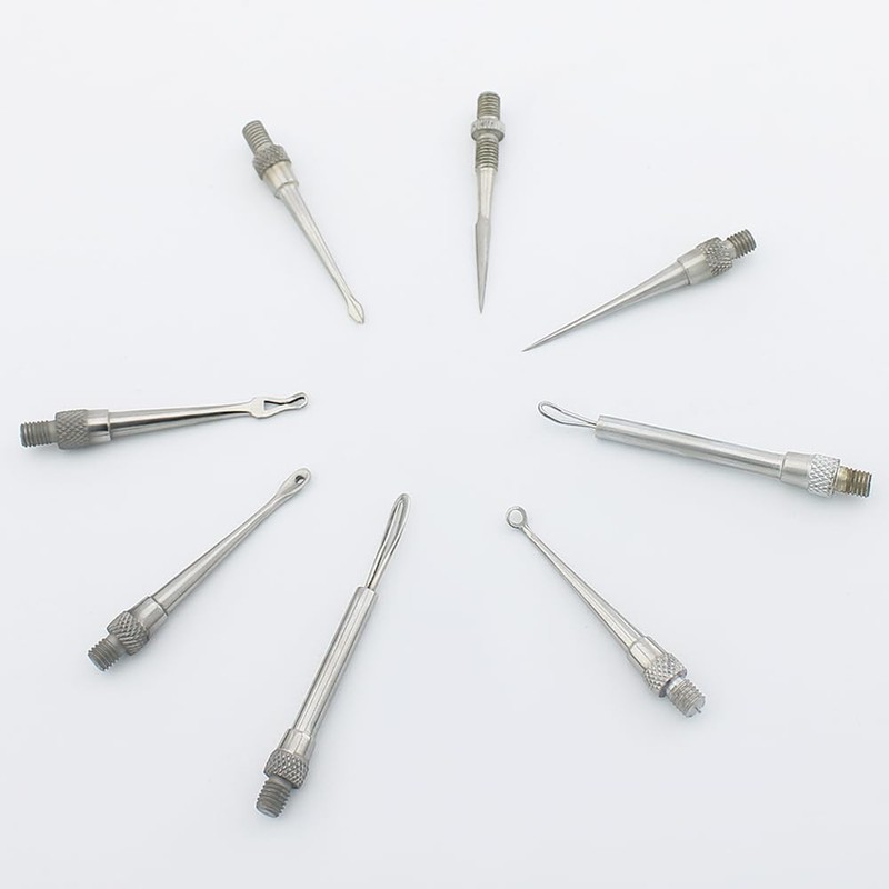 Blackheads from Skin Care Professional Comedone Extractor Kit 8 in