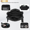 Bomvabe Everywhere Belt Bag 2L Black, Large Fanny Pack for