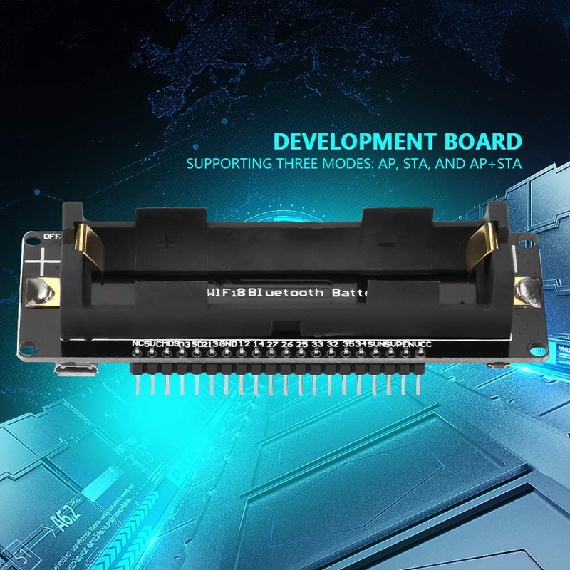 Board HEITIGN Small WiFi and Bluetooth Development Board for 18650