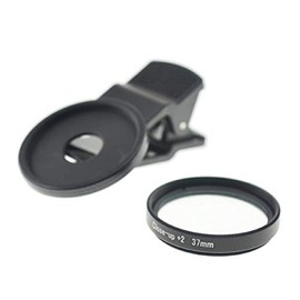 System-S Close-Up Lens 2x Magnification 37 mm Lens for Smartphone Tablet