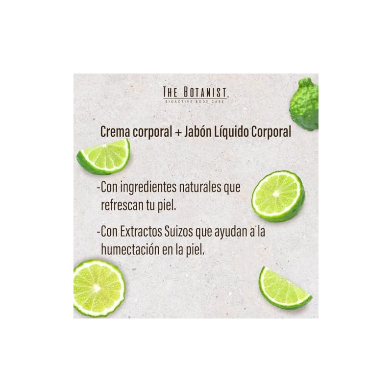 THE BOTANIST 2Pack Body Wash Bergamot Basil 400 ml +