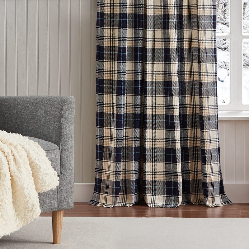 G.H. Bass & Co. Plaid Curtains - Lakeview - 2