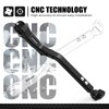 NICECNC Black 8-32MM Adjustable Kickstand Foot Side Kick Stand Side