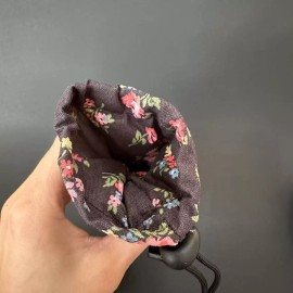 NEW 6" X 3" Padded Pipe Bag Pouch Case Bubbler Glass Bowl Bag Flower