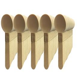 300 Wooden Cutlery Spoons Biodegradable Wood Catering Birthday Parties Spoon