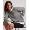 Tomosc Beyond Chenille Sweater for Women 2024 Winter Crew Neck