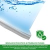 MARCPRINT Set of 100 automatic re-utilisables in plastic transparent de