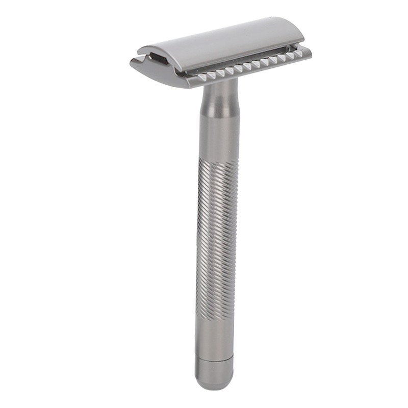 Double Edge Safety Razor Men Home Salon Portable Zinc Alloy