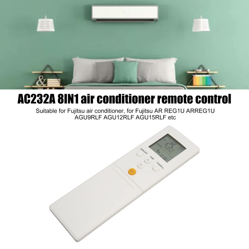 AC232A Air Conditioner Remote Control for Fujitsu Air Conditioners AR