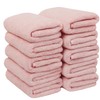 Microfiber Face Towels, Set of 10, Approx. 13.8 x 29.5