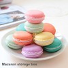 yueton Pack of 6 Colorful Mini Macaron Shape Storage Box