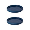 Fzfeiyy Ceramic Plant Saucer 5 Inch, 2 Pack Round Plant