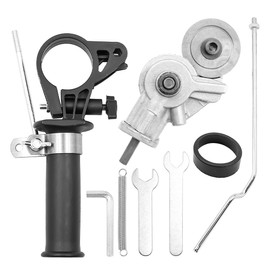 Hsthe Sea Electric Drill Shears Sheet Metal Cutter DIY Metal Drill Attachment for Cutting Iron Tin Plate Steel Copper Aluminium