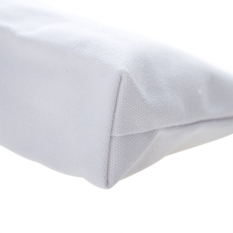 Aspire 6-Pack Black Canvas Cosmetic Bags 7 1/2 x 5