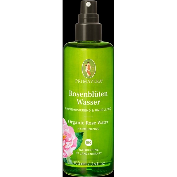 Primavera Organic Rose Water, 100 ml