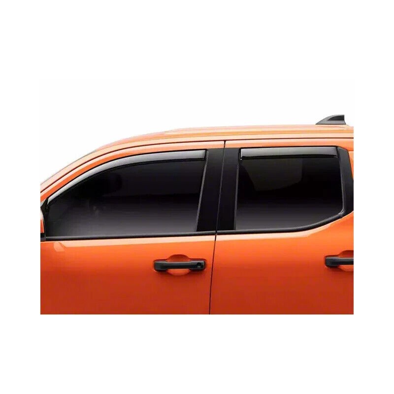 EZ Motoring In Channel Window Sun Rain Visor Wind Guard